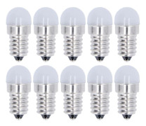 10 st E14-lampor energibesparande varmvitt ljus LED-smålampor f
