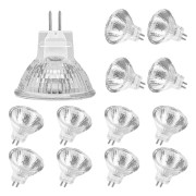 MR11 GU4 Halogenlampor 12V Dimbar för takbelysning (12-pack)