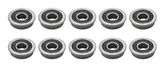 10st F695-2RS Lager 5x13x4mm Flänsade Miniatyr Kullager F695RS för VORON Mobius 2/3 3D-skrivare