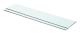 vidaXL Hyllplan 2 st glas genomskinlig 70x15 cm