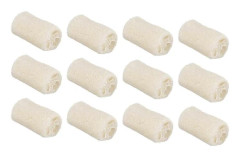 NATURE 30x ekologiska luffasvampar Luffa Spa Exfolierande Skrubb Naturlig Luffa Kroppstvätt Svamp Tar bort död hud Tillverkad tvål JH4 Vit