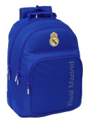 Skolryggsäck Real Madrid C.F. Blå 32 x 42 x 15 cm