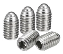 10 st M5 x 8 mm kulskruvar i 304 rostfritt stål