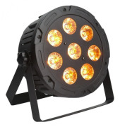 LIGHT4ME Penta Par studiolampa 8x12W MKII RGBWA LED slim