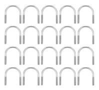 20 st U-formade bultsats 304 rostfritt stål M6x33 Maskindelar Verktyg