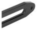 Vinsch Hawse Fairlead 10in/25.4cm 8000-15000lb Last Aluminium Anti Binding Universal Svart