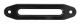 Vinsch Hawse Fairlead 10in/25.4cm 8000-15000lb Last Aluminium Anti Binding Universal Svart