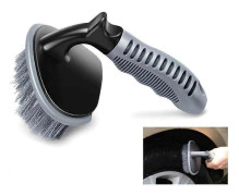 Wheel brush for cleaning car alloy wheels and tires, rim cleaner for your car