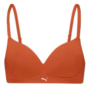 Puma Dam/Kvinnor Fodrad Mjuk Bralette 38A Flame Orange Flame Orange 38A
