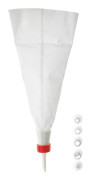 Spritspåse 11 cm Gastromax Vit