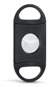 Cigar Cutter (1 pc), Stainless Steel Double Guillotine Pocket Cigar Cutter Scissors, Black