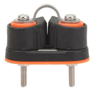 Kamklamp Nylon Hög Belastning Marin Kullager Kamklampar Fairlead för Segling Segelbåt Yachet Liten Storlek (3-6mm)