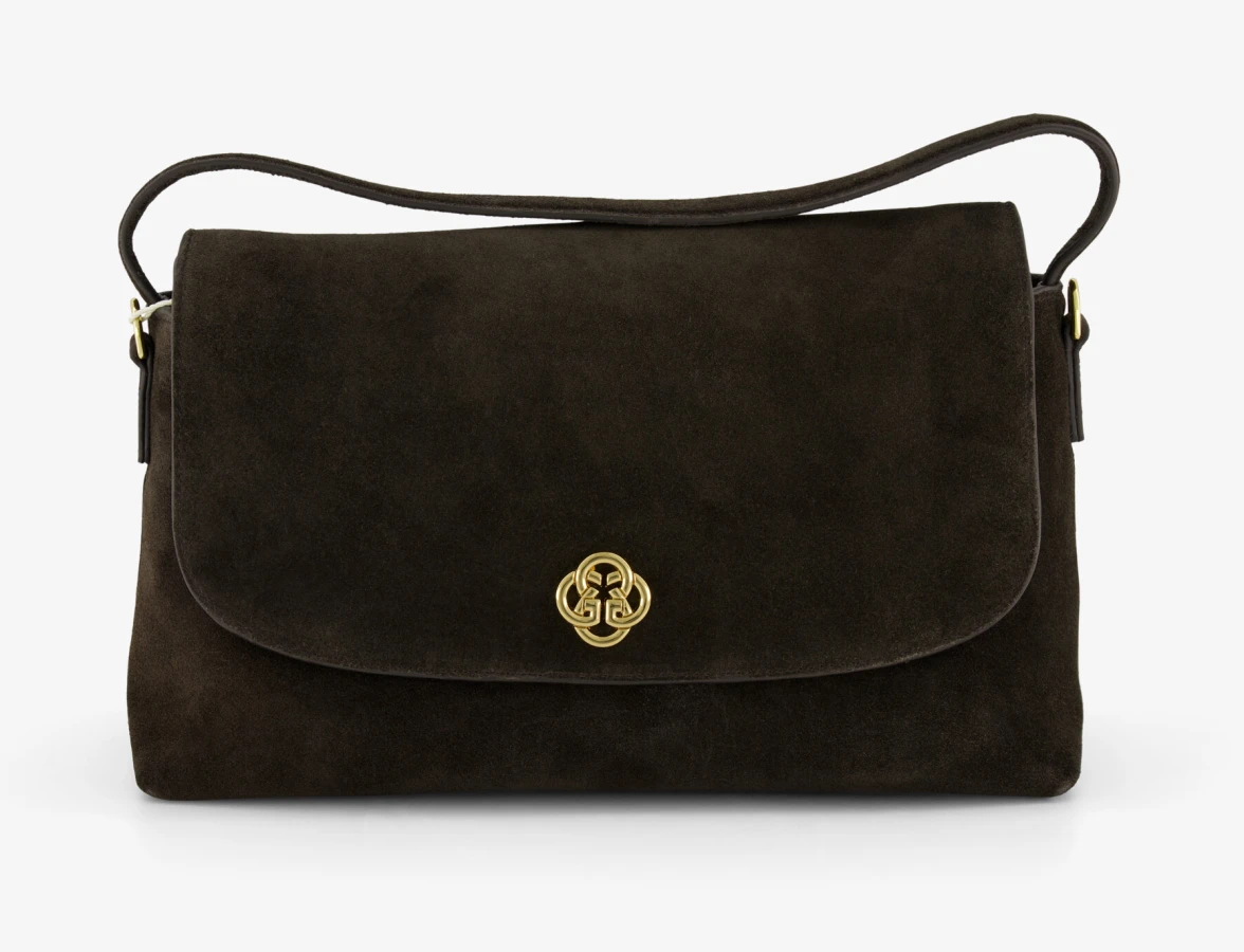 Suede Slouchy Bag