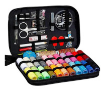 Large Sewing Kit with 24 Thread Colors, 98 Pieces Total