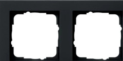Gira ABDECKRAHMEN 2F SW MATT / GIRA 021209 E2 021209