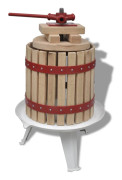 vidaXL Frukt- och vinpress 12 L
