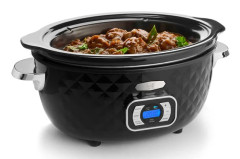 FRITEL Slow Cooker SC 2395 5.5L Ceramic Pot with Timer Keep-Warm Function