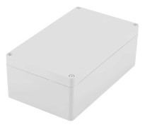 Vattentät Kopplingsdosa för Utomhusbruk, Kopplingsdosa, ABS IP65 Elektrisk Projektlåda, Kabelkapsling för Elektriska Installationer Inomhus och Utomhus (200 x 120 x 75 mm)