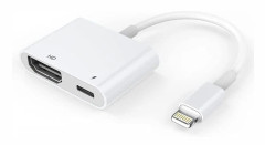 HDMI-adapter, HDMI-adapter för iPhone 1080p Lightning Digital AV-adapter, HDMI Sync Screen HDMI-kontakt för iPhone & iPad