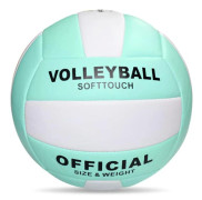 Volleybollar Officiell Storlek 5 Vattentäta Mjuka Sandvolleybollar Strandspel Träningsvolleybollar Sport PU-boll himmelsblå sky blue