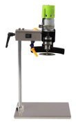 Glasflaskskärare - DC795 flaskskärmaskin - 150W Motor - 6000 rpm - Rostfritt Stål - Polering och Borrning - 13x20x30 cm - Silver
