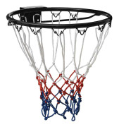 vidaXL Basketring svart 39 cm stål