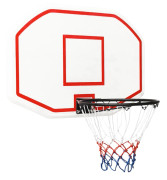 vidaXL Basketplatta vit 109x71x3 cm polyeten