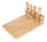 Bamboo Cheese Board + Ostknivar 30 x 21 x 8,5 cm eh utmärkt houseware