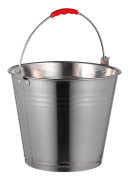 Metallhink - Vattenhink, Trädgård, Multipurpose - Rostfritt stål - 8 liter