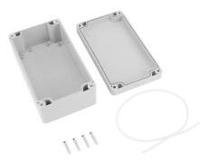 IP68 Vattentät elektrisk kopplingsdosa, ABS-plast utomhusanslutningsdosa, utomhuskopplingsdosa för projektkapsling (158 x 90 x 60 mm)