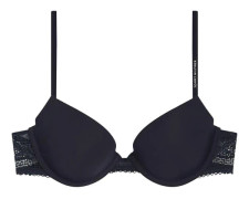 Tommy Hilfiger Dam Spetsdetalj Balconette Push Up BH Desert Sky 32D