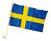Bilflagga Sverige