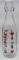 Glasflaska med tomtar, 1 L