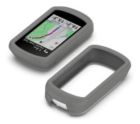 Garmin Edge Explore 2 silikonöverdrag - Mörkgrå Silvergrå