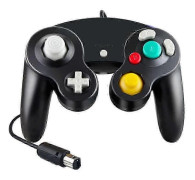 Trådbunden spelkontroll för Nintendo GameCube NGC-konsol