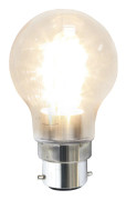 Normallampa LED 1,6W 135lm B22 Klar