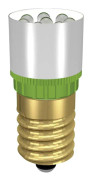 Signal Construct LED-signallampa E14 Vit 230 V/DC, 230 V/AC 13000 mcd MCRE 148 368