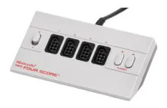 Nintendo NES Four Score (Spansk box och manual) - Nintendo 8bit