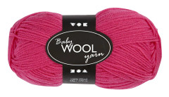  Babygarn, L: 172 m, cerise, NM 14/4, 50g