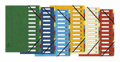  Sorteringsmapp EXACACOMPTA 12-flik sort