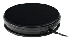 Europalms - Rotary Plate 25cm up to 25kg black