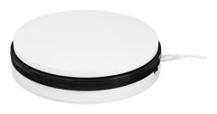 Europalms - Rotary Plate 45cm up to 50kg white