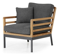 Zalongo fåtölj teak Brafab