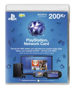  Playstation Live Network Card (PSN) - PS4, PS3, PSP, PS Vita - 200 SEK