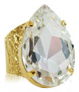 Perfect Drop Ring / Crystal