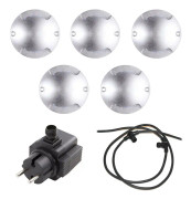 Vägg- och terasslampa Zenit Duo 5-pack